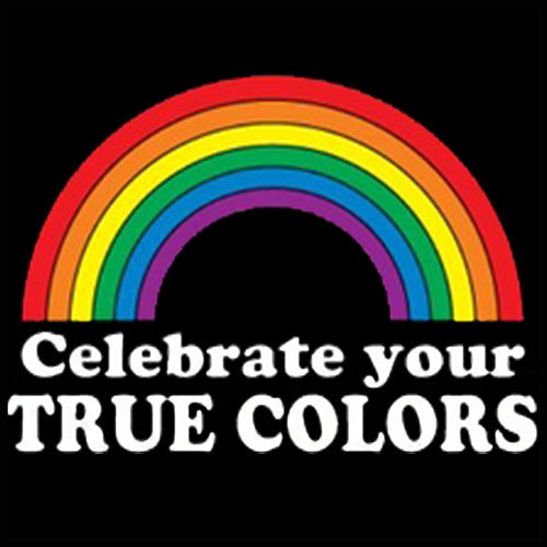Celebrate Your True Colors Men's T-Shirt