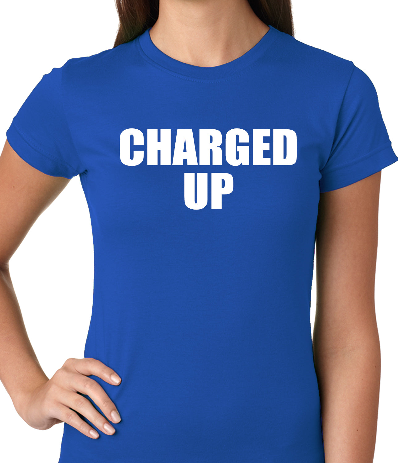 Charged Up Hip Hop Meek Diss Ladies T-shirt