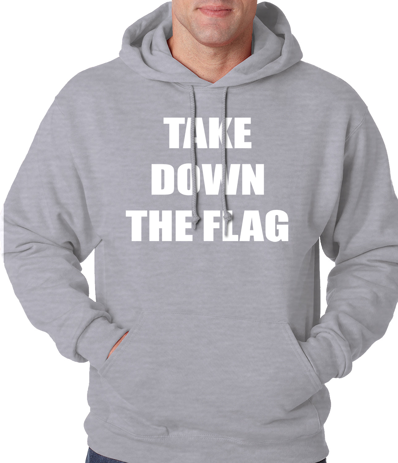 Charleston South Carolina Take Down The Flag Protest Adult Hoodie
