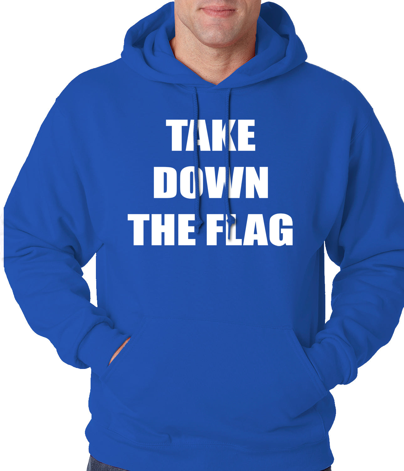 Charleston South Carolina Take Down The Flag Protest Adult Hoodie