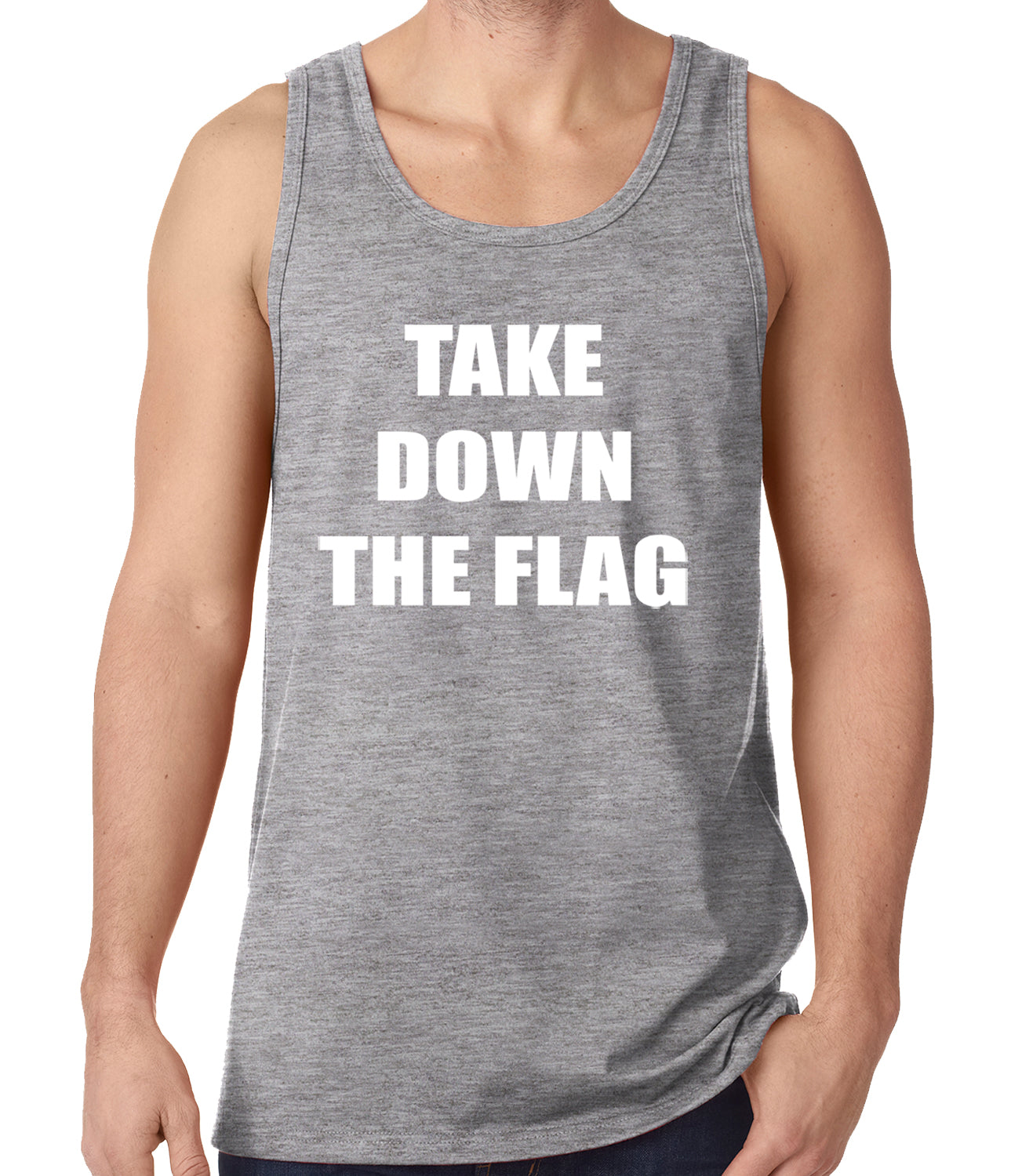 Charleston South Carolina Take Down The Flag Protest Tank Top