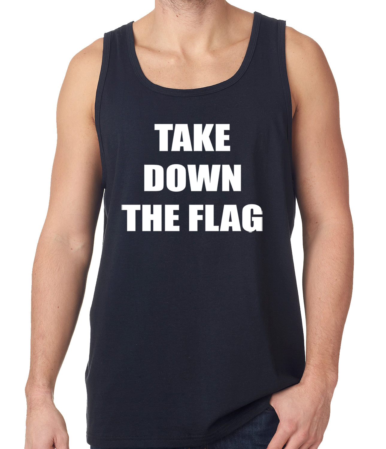 Charleston South Carolina Take Down The Flag Protest Tank Top