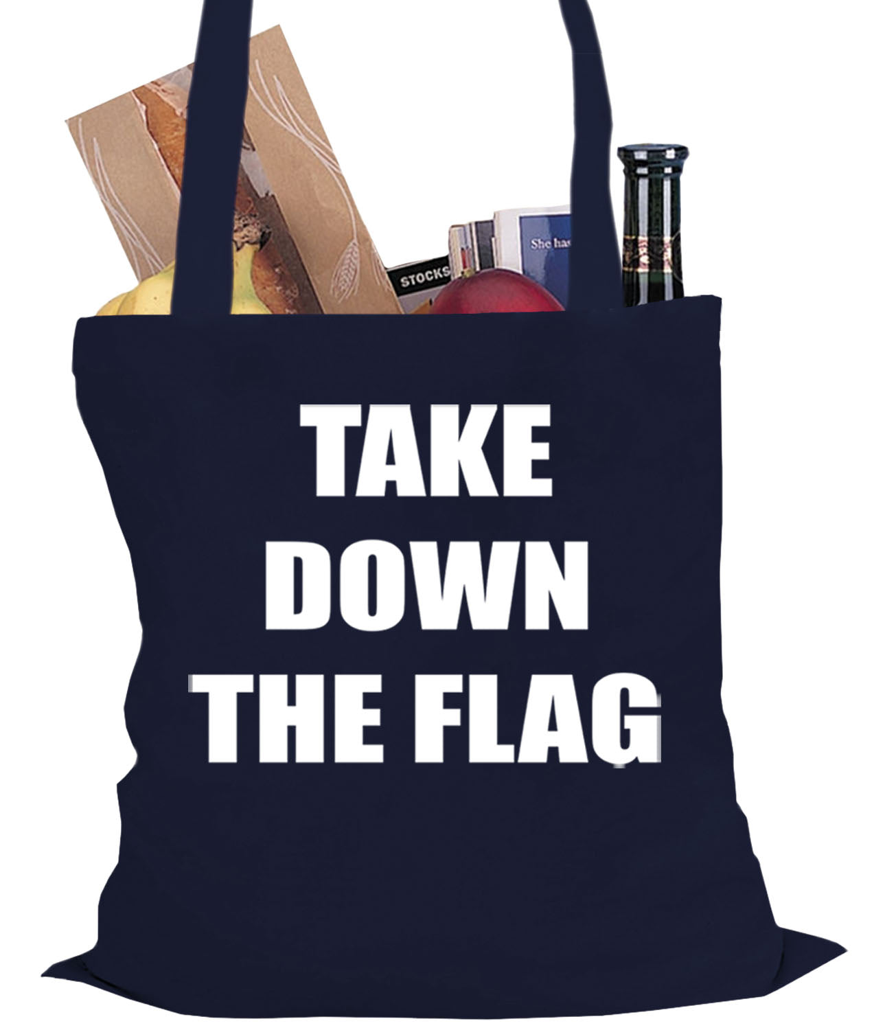 Charleston South Carolina Take Down The Flag Protest Tote Bag