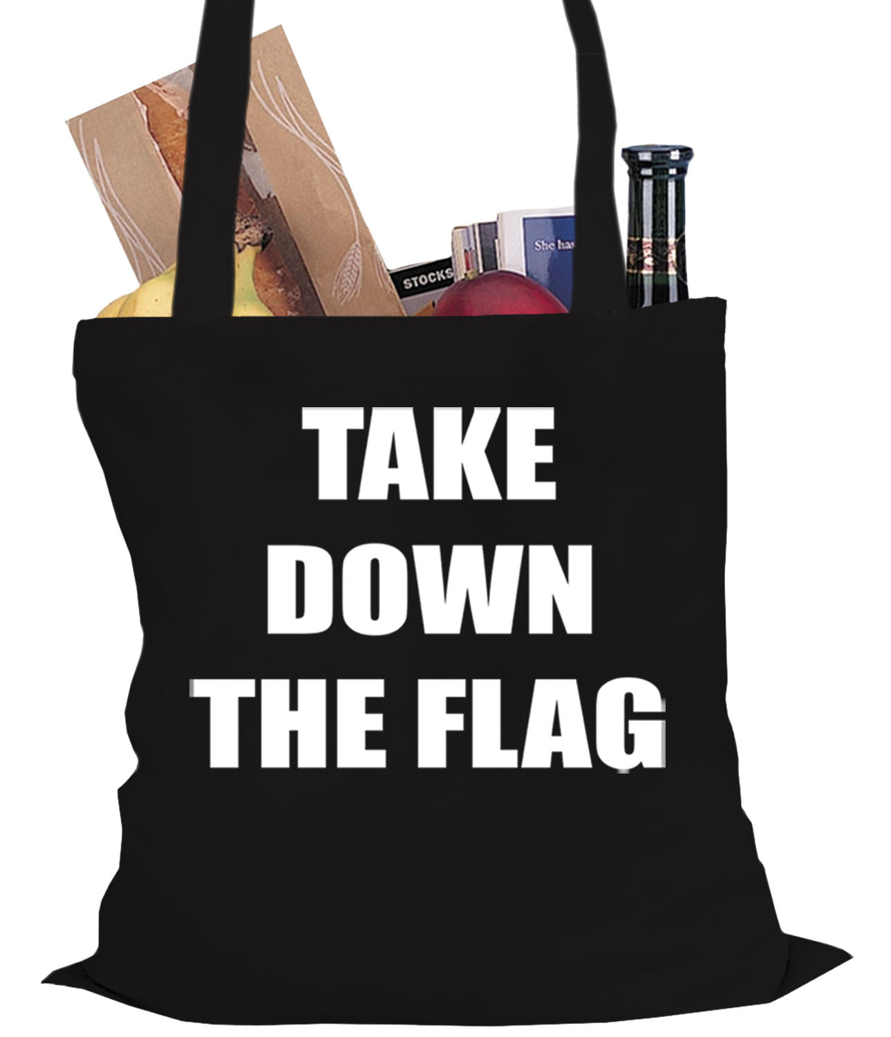 Charleston South Carolina Take Down The Flag Protest Tote Bag