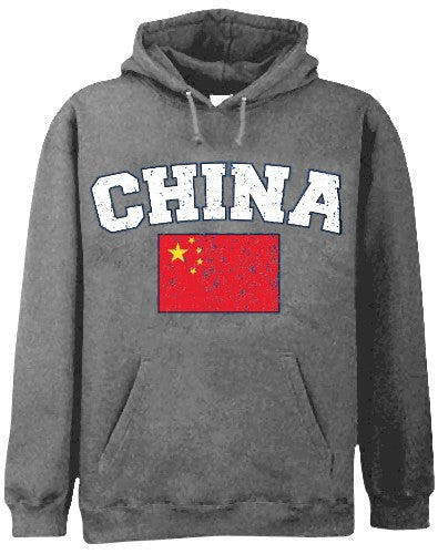China Vintage Flag International Hoodie