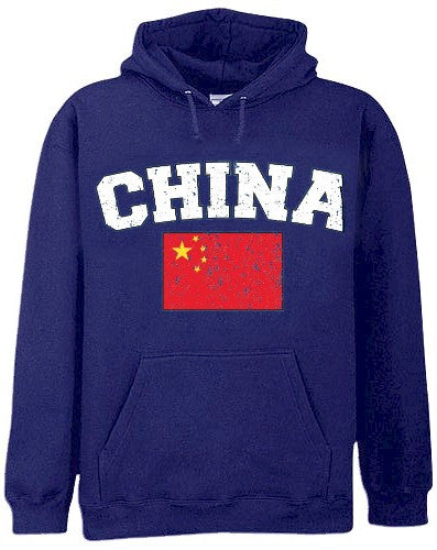 China Vintage Flag International Hoodie