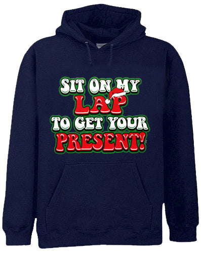 Christmas Hoodies - Sit On My Lap Men's Hoodie