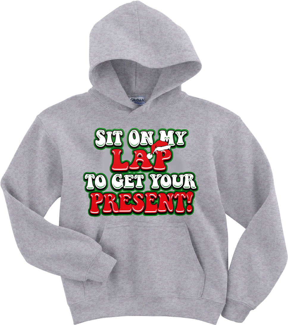 Christmas Hoodies - Sit On My Lap Men's Hoodie
