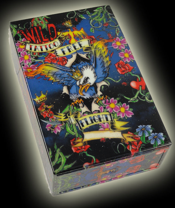 Tattoo Style Cigarette Box (For Regular Size Cigarettes)