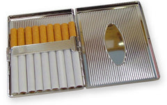 Classic Silver Cigarette Case (For Regular Size & 100's)