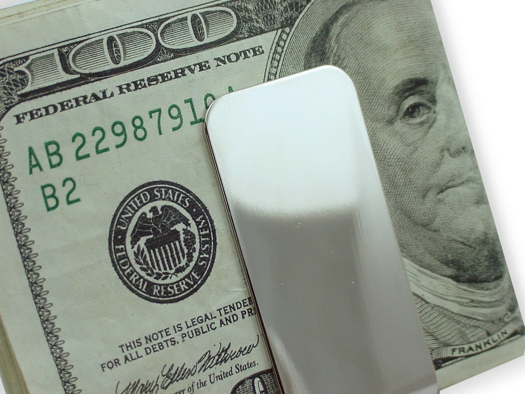 Classic Silver Money Clip