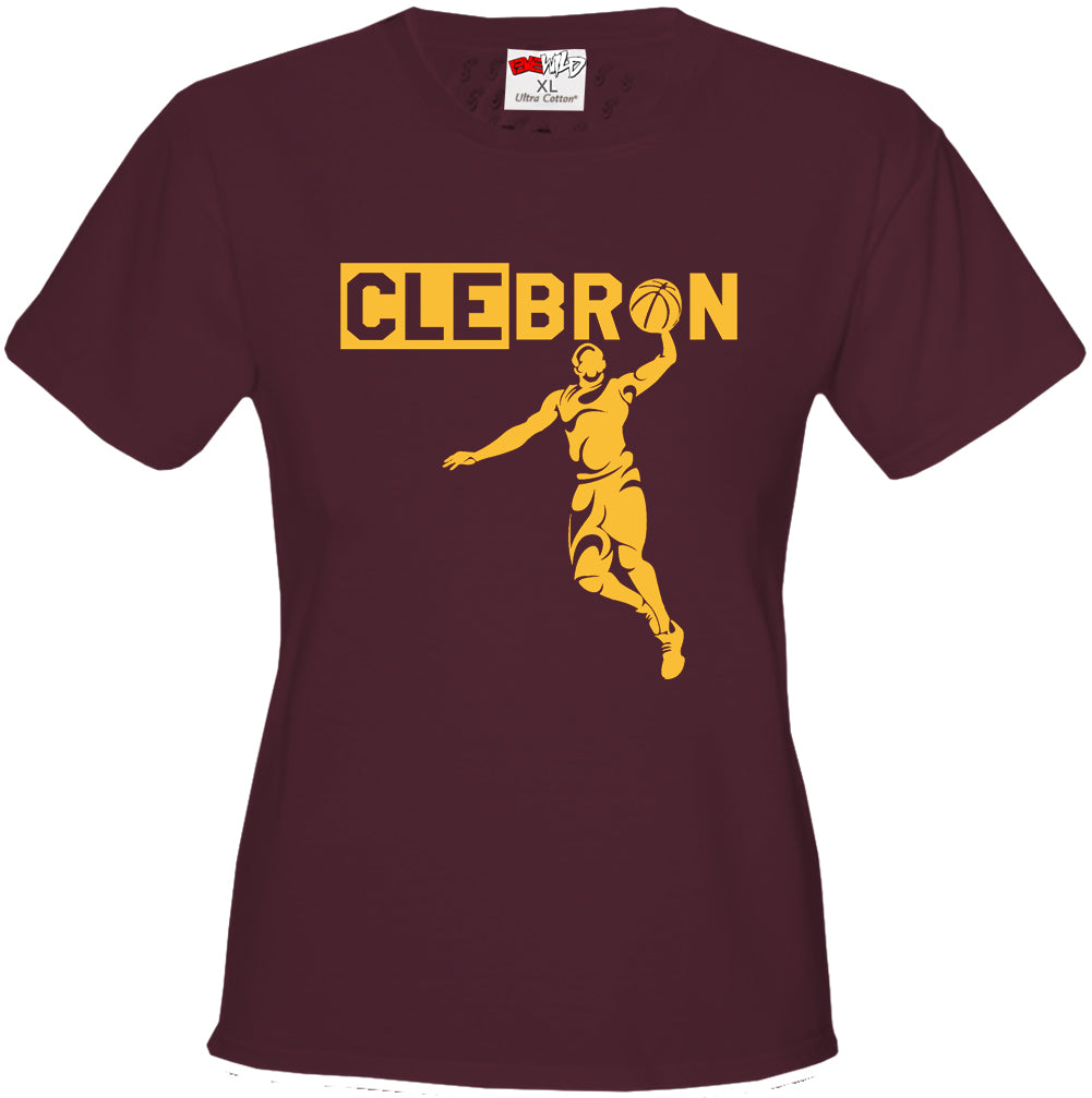 CLEBRON Cleveland Lebron Girls T-Shirt