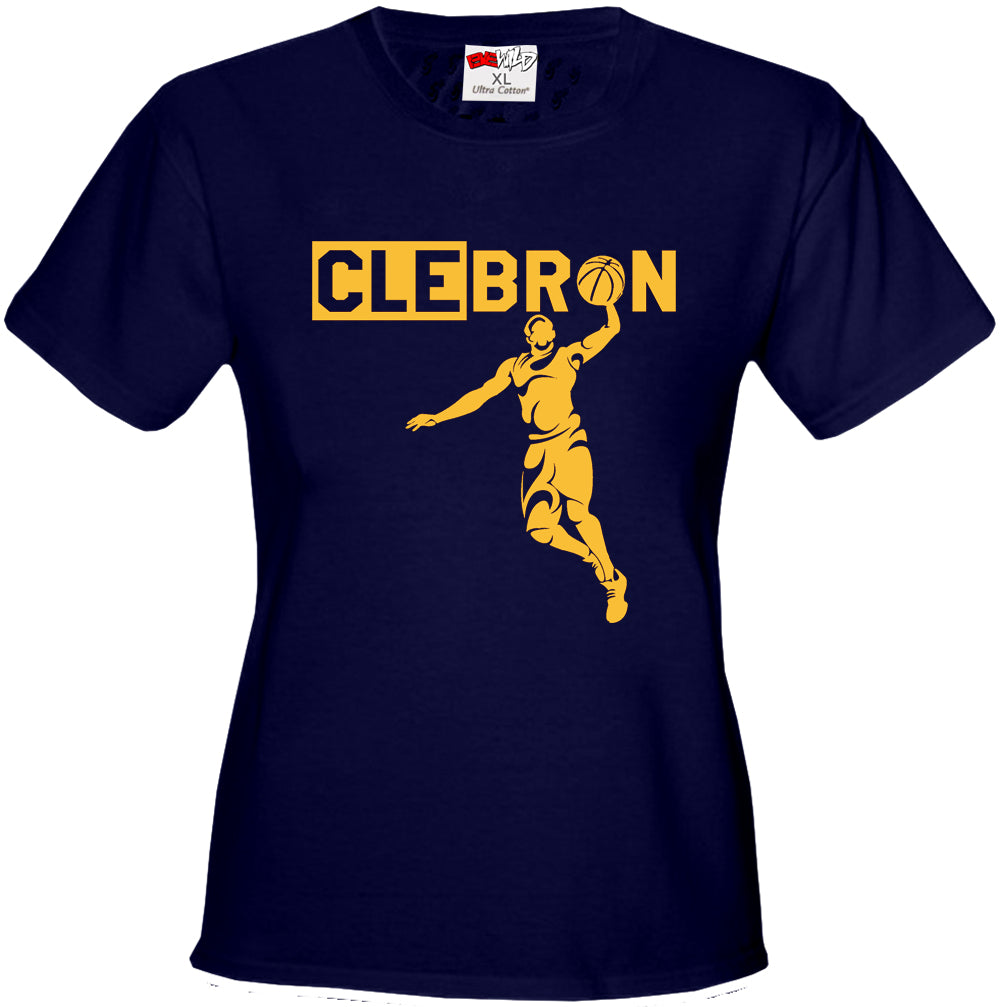 CLEBRON Cleveland Lebron Girls T-Shirt