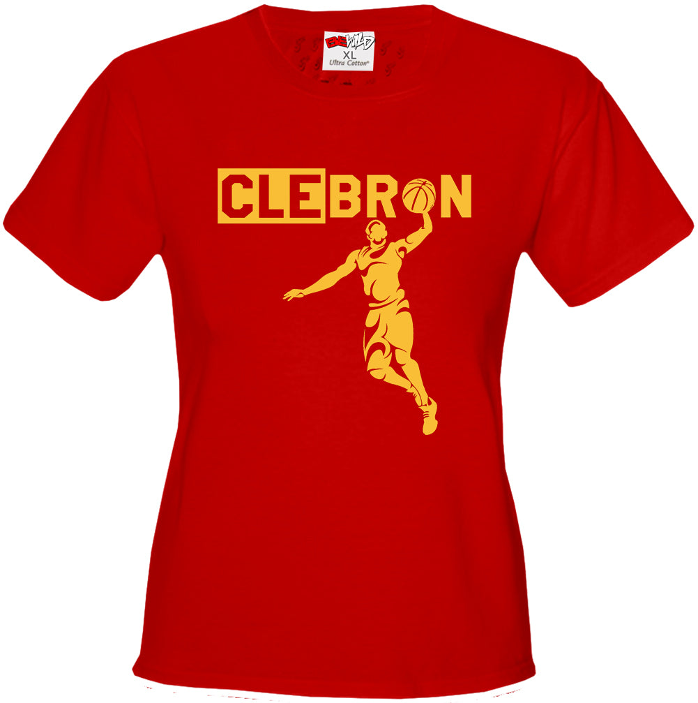CLEBRON Cleveland Lebron Girls T-Shirt