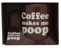 Coffee Makes Me Poop Huge 16oz Coffee Mug