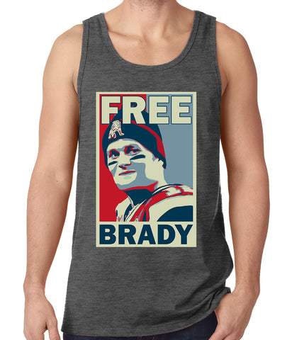 Color Free Brady Deflategate Football Tank Top