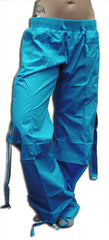 Comfort Waist Circular Pocket UFO Girls Hipster Pants (Turquoise)