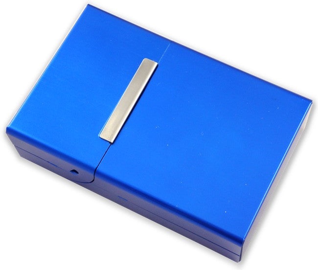 Contemporary Aluminum Full Pack Cigarette Case (For Regular Size Only)