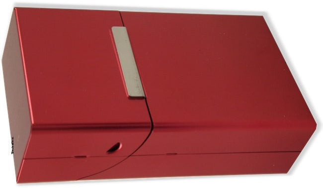 Contemporary Aluminum Full Pack Cigarette Case (For Regular Size Only)