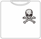 Corner Skull And Crossbones T-Shirt