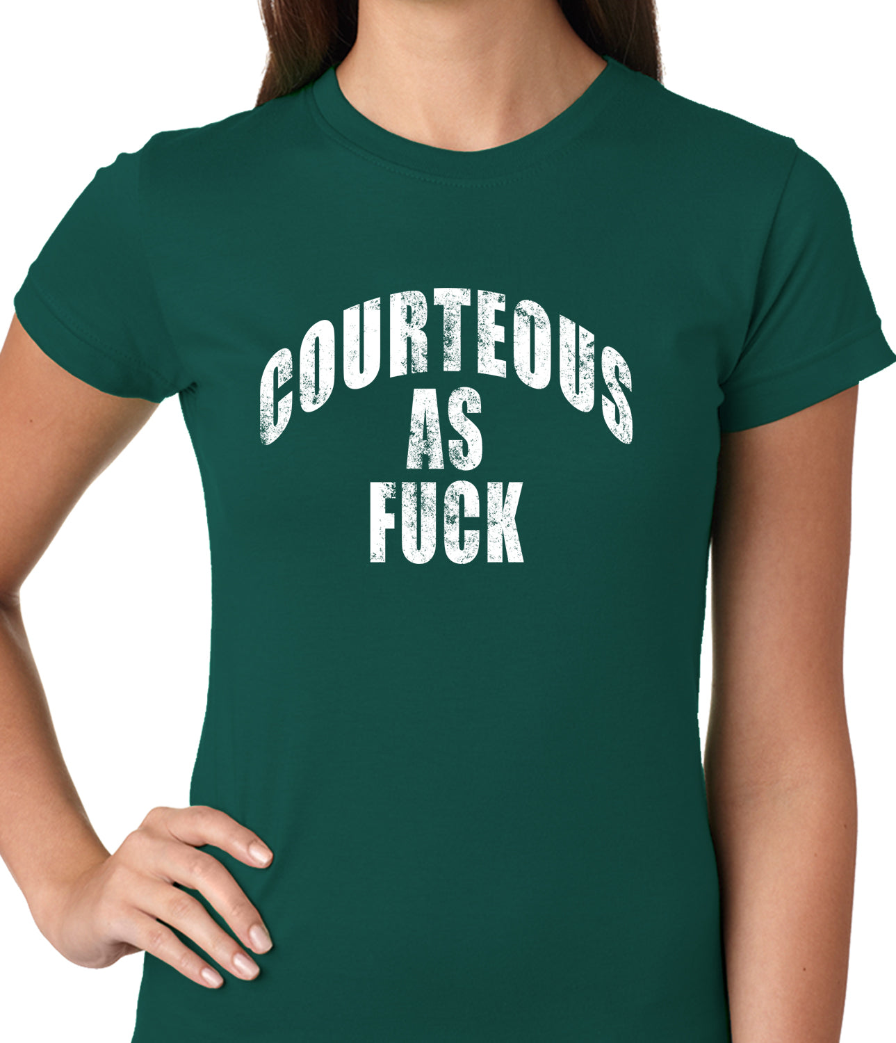 Courteous As Fuck Girls T-shirt