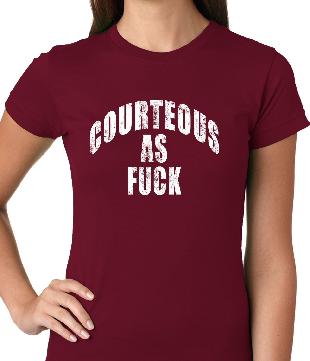 Courteous As Fuck Girls T-shirt