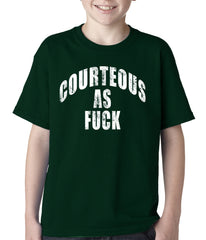 Courteous As Fuck Kids T-shirt