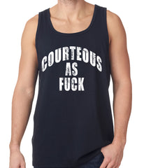 Courteous As Fuck Tank Top