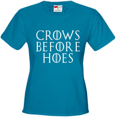 Crows Before Hoes Girl's T-Shirt