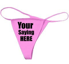 Custom Thong (Lt. Pink)