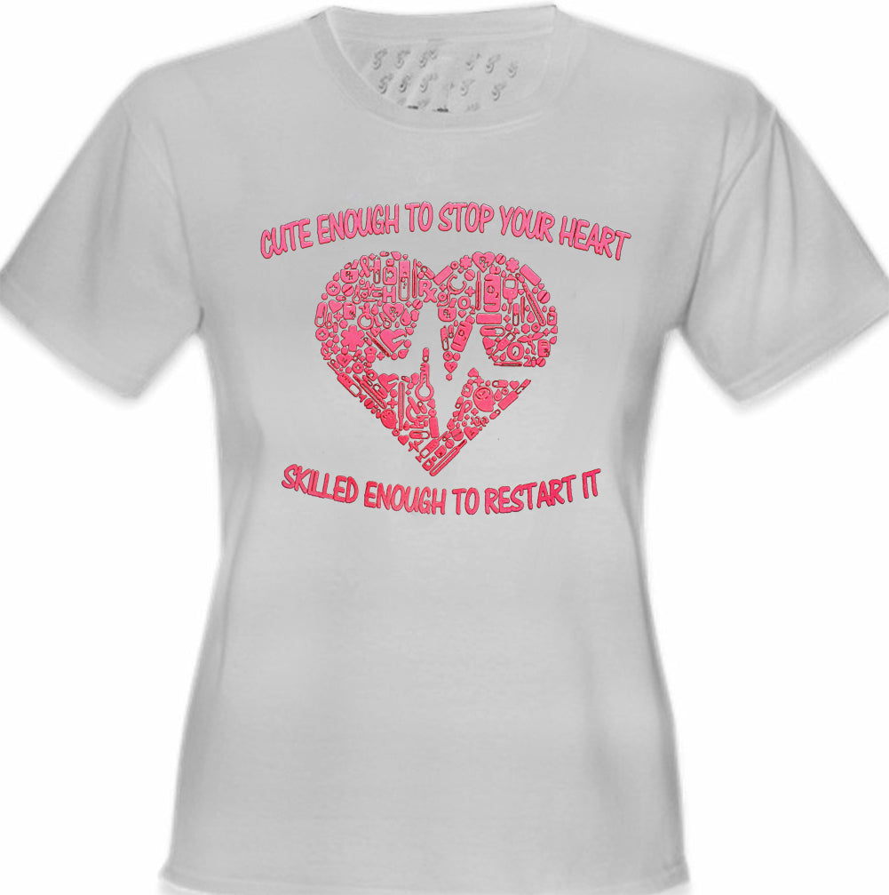 Cute Enough To Stop Your Heart Girl's T-Shirt