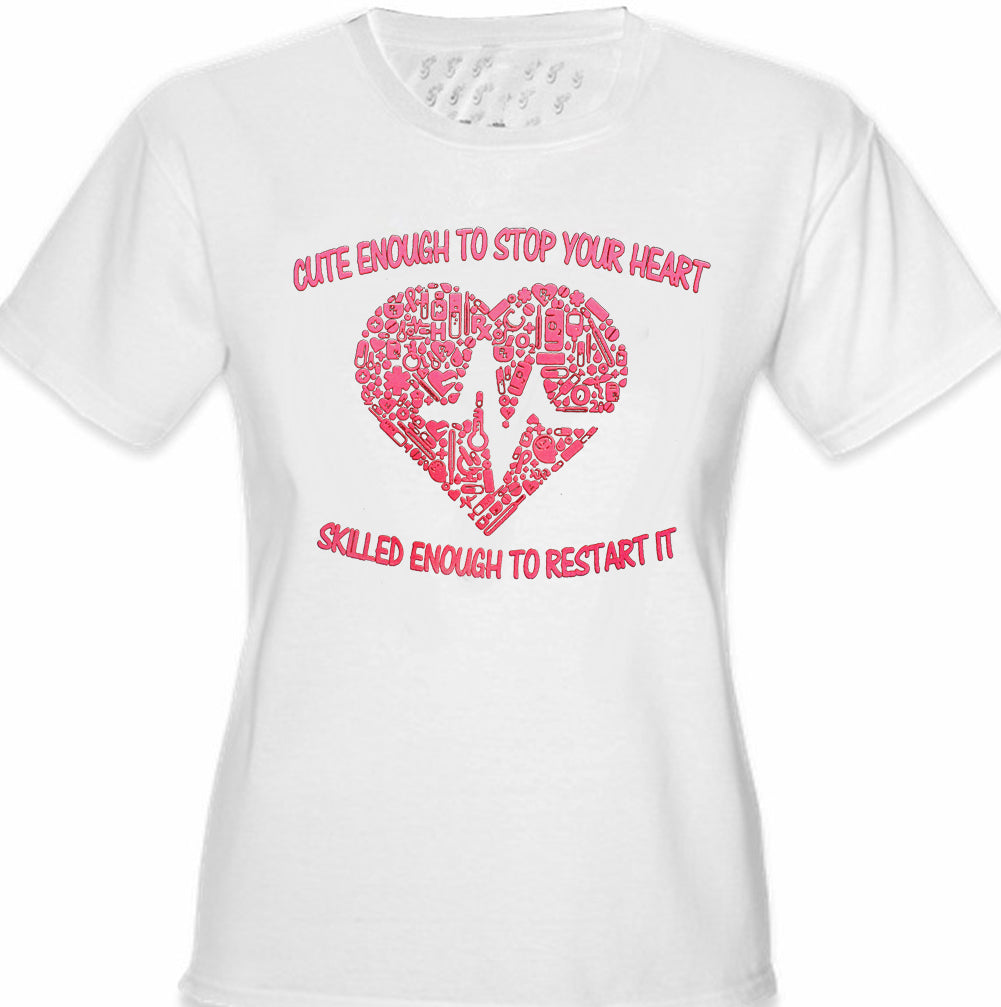 Cute Enough To Stop Your Heart Girl's T-Shirt