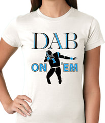 Dab On 'Em Football Player Ladies T-shirt