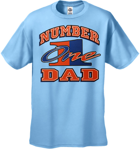 Dad T-Shirt - Number One Dad Men's T-Shirt