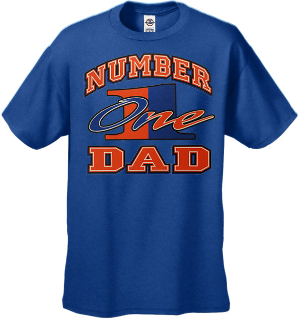 Dad T-Shirt - Number One Dad Men's T-Shirt