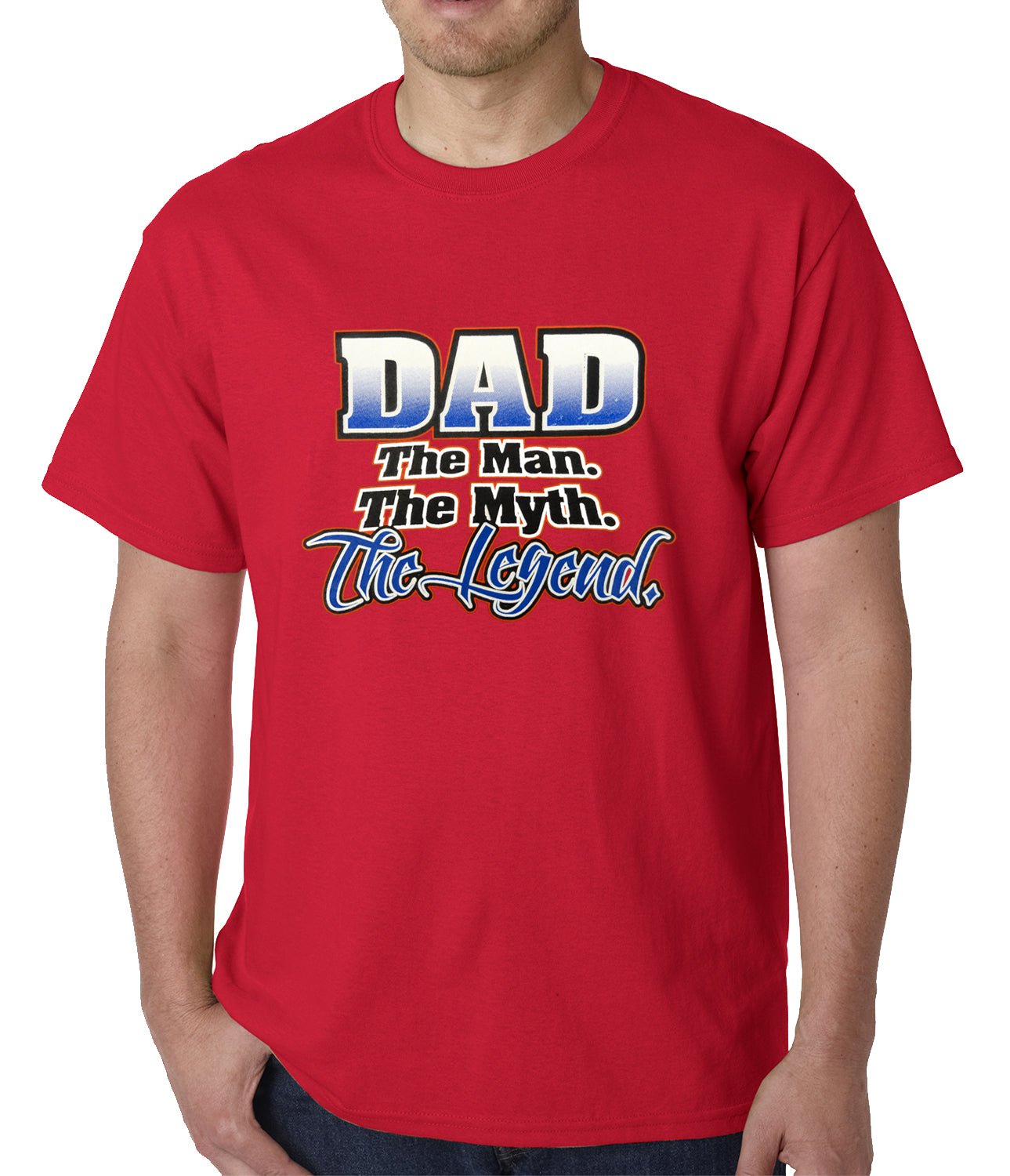 Dad The Man The Myth The Legend Mens T-shirt