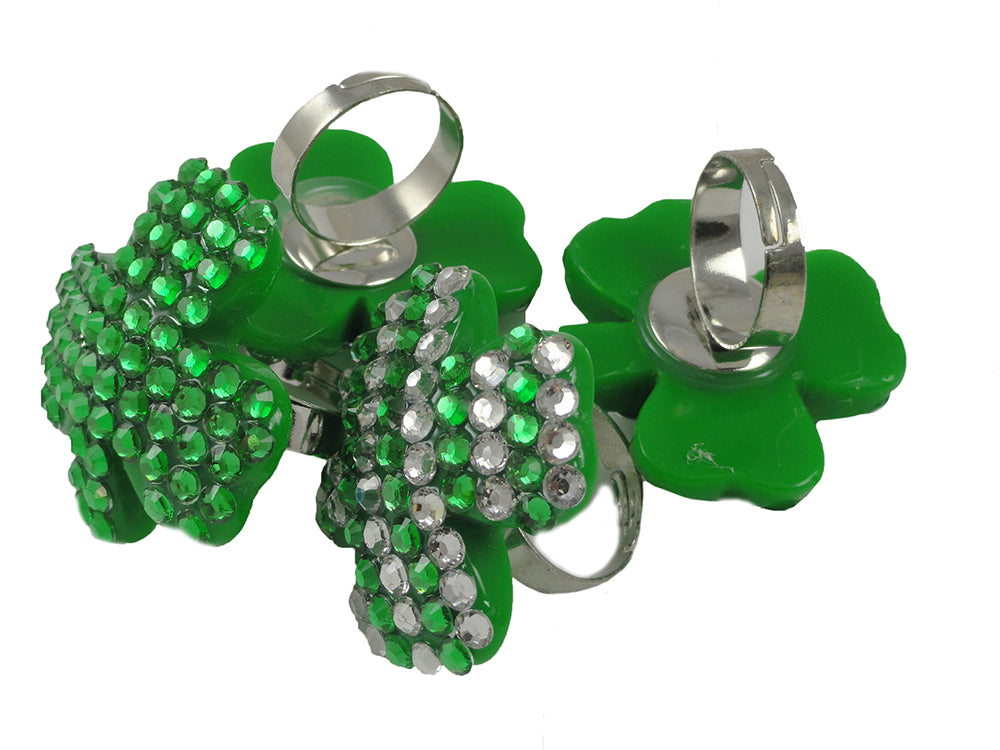 Dazzling Shamrock Ring