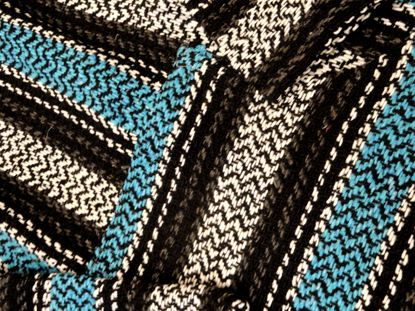 Deluxe Baja - Original Mexican Baja Hoodie (Black / Turquoise)