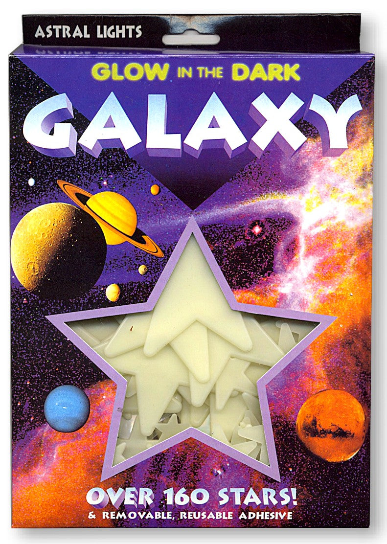 Deluxe Glow in the Dark Galaxy of Stars (160 Stars)