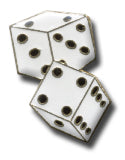 Dice Lapel Pin