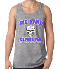 Die Hard Ravens Fan Football Tank Top