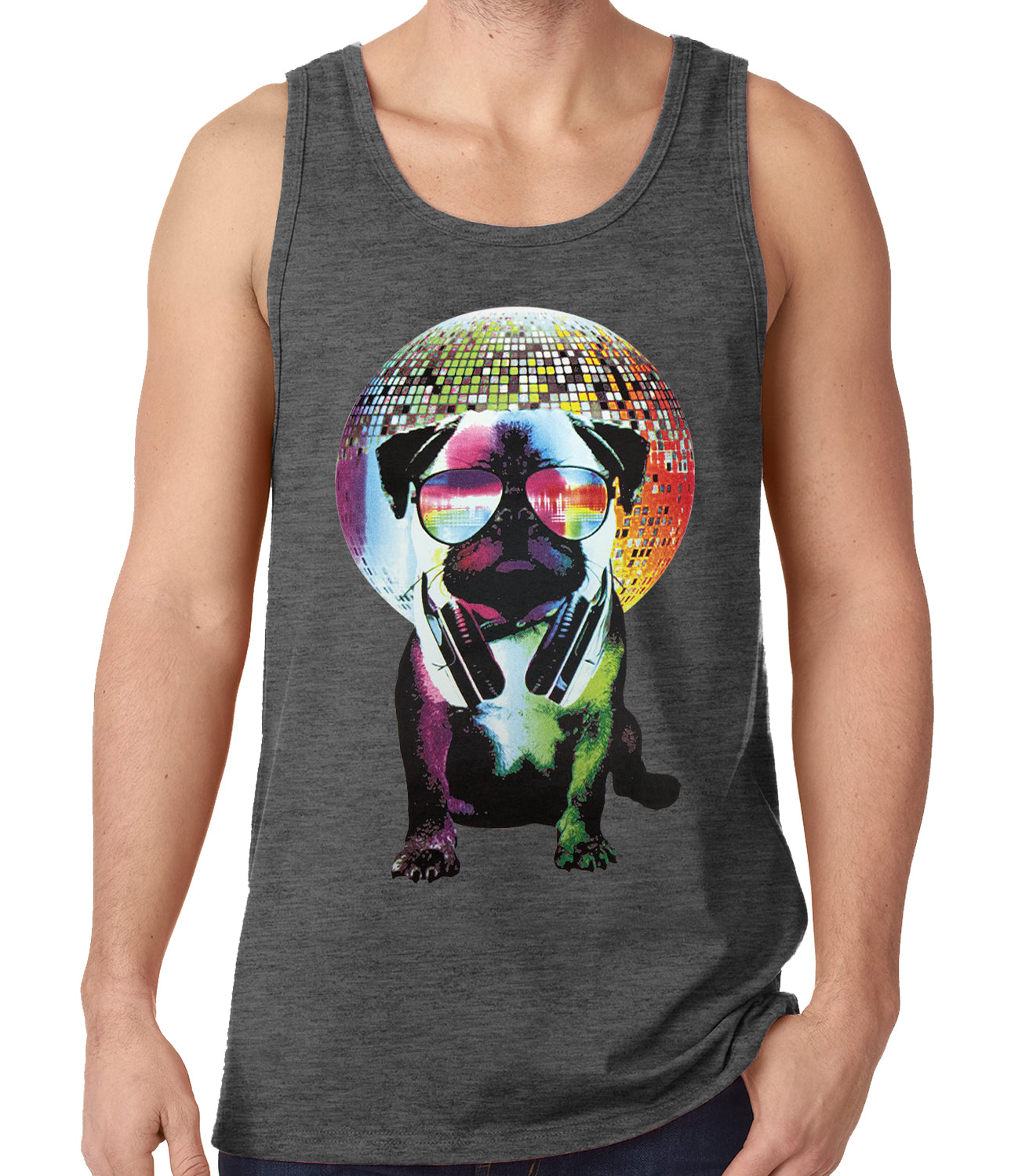 Disco Pug Tank Top