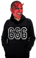 Distressed 666  Hoodie