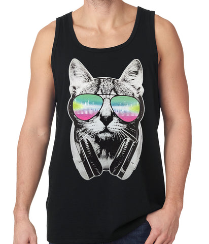 DJ Cat Tank Top