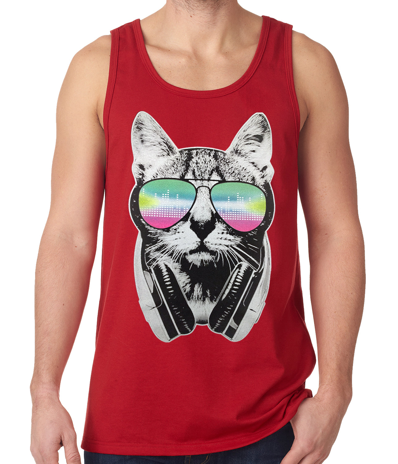 DJ Cat Tank Top