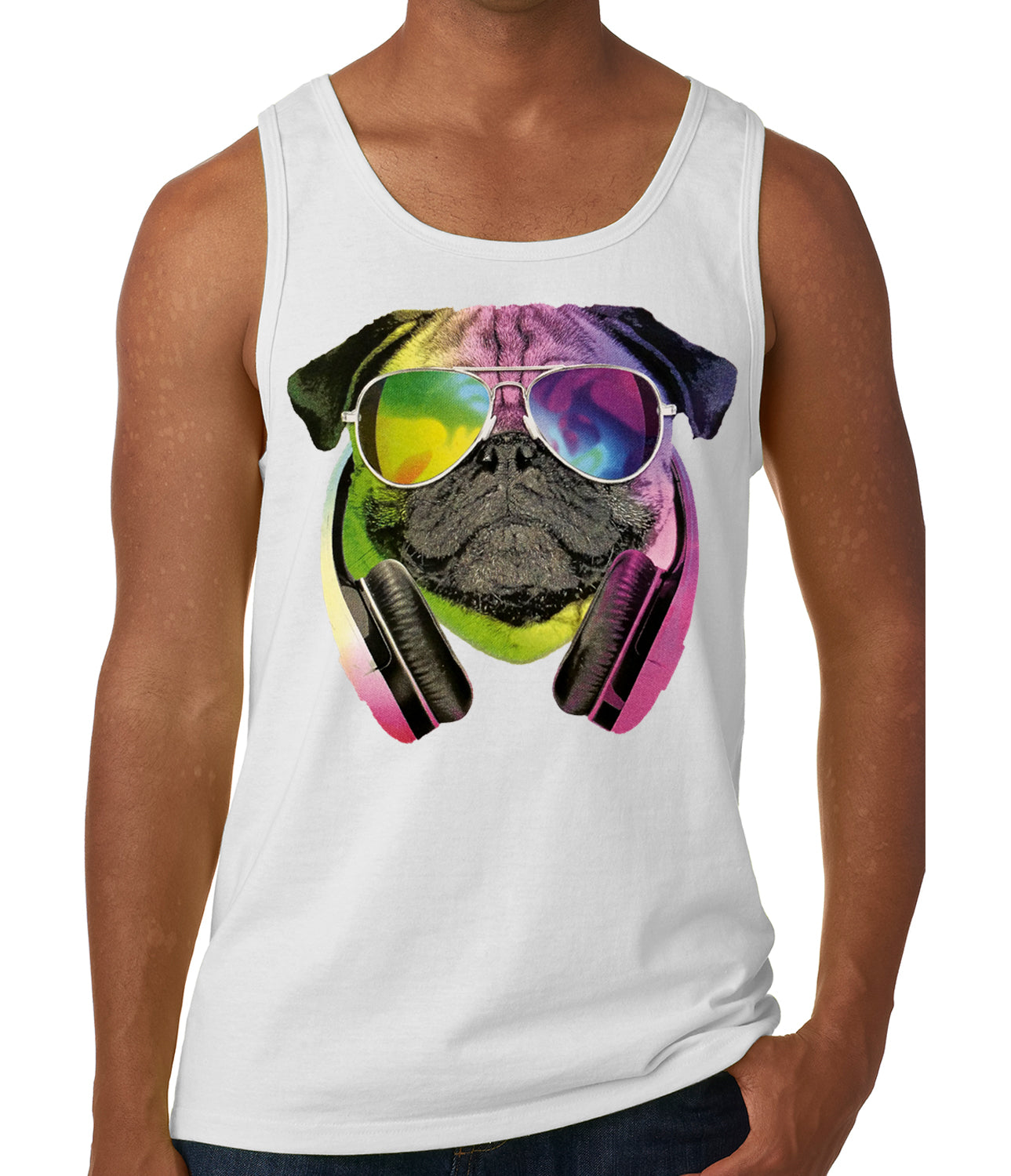 DJ Pug Tank Top