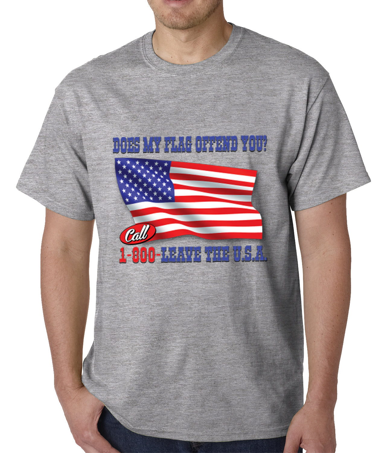 Does My Flag Offend You? Mens T-shirt