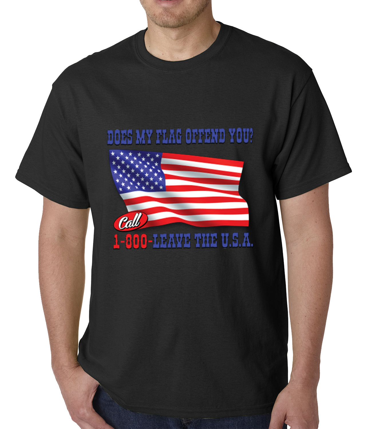 Does My Flag Offend You? Mens T-shirt
