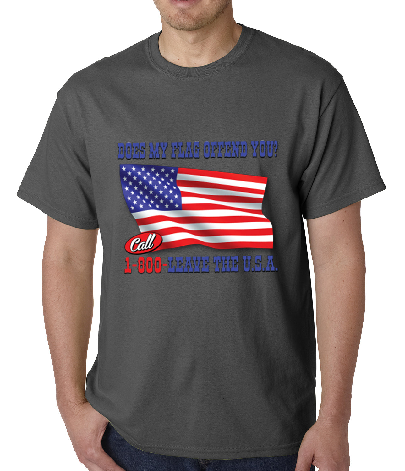 Does My Flag Offend You? Mens T-shirt