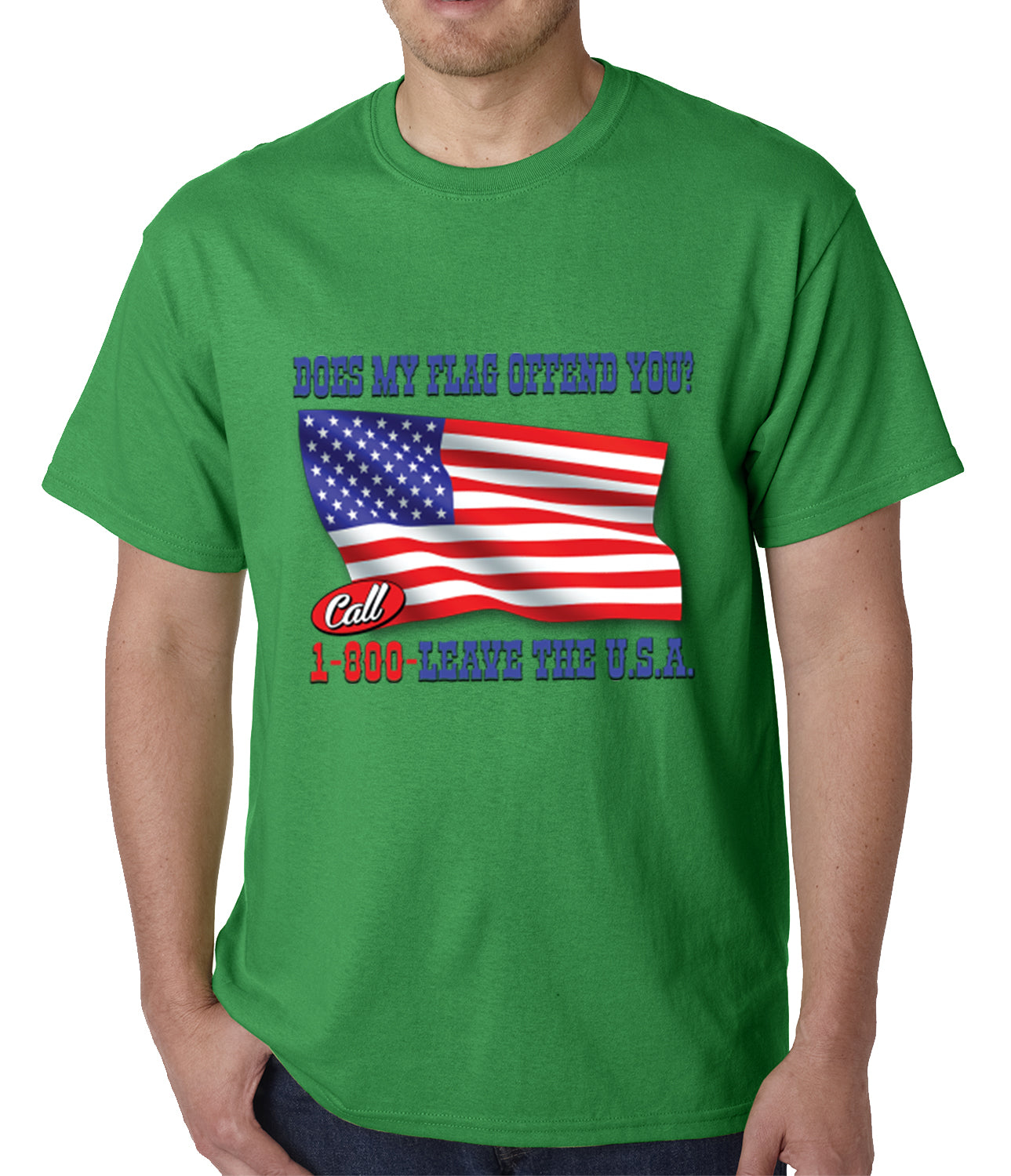Does My Flag Offend You? Mens T-shirt